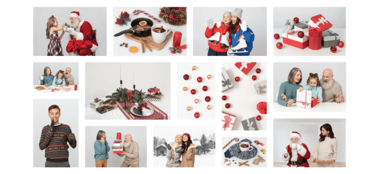 Big Christmas Freebie: Icons and Photos for Merry Holidays