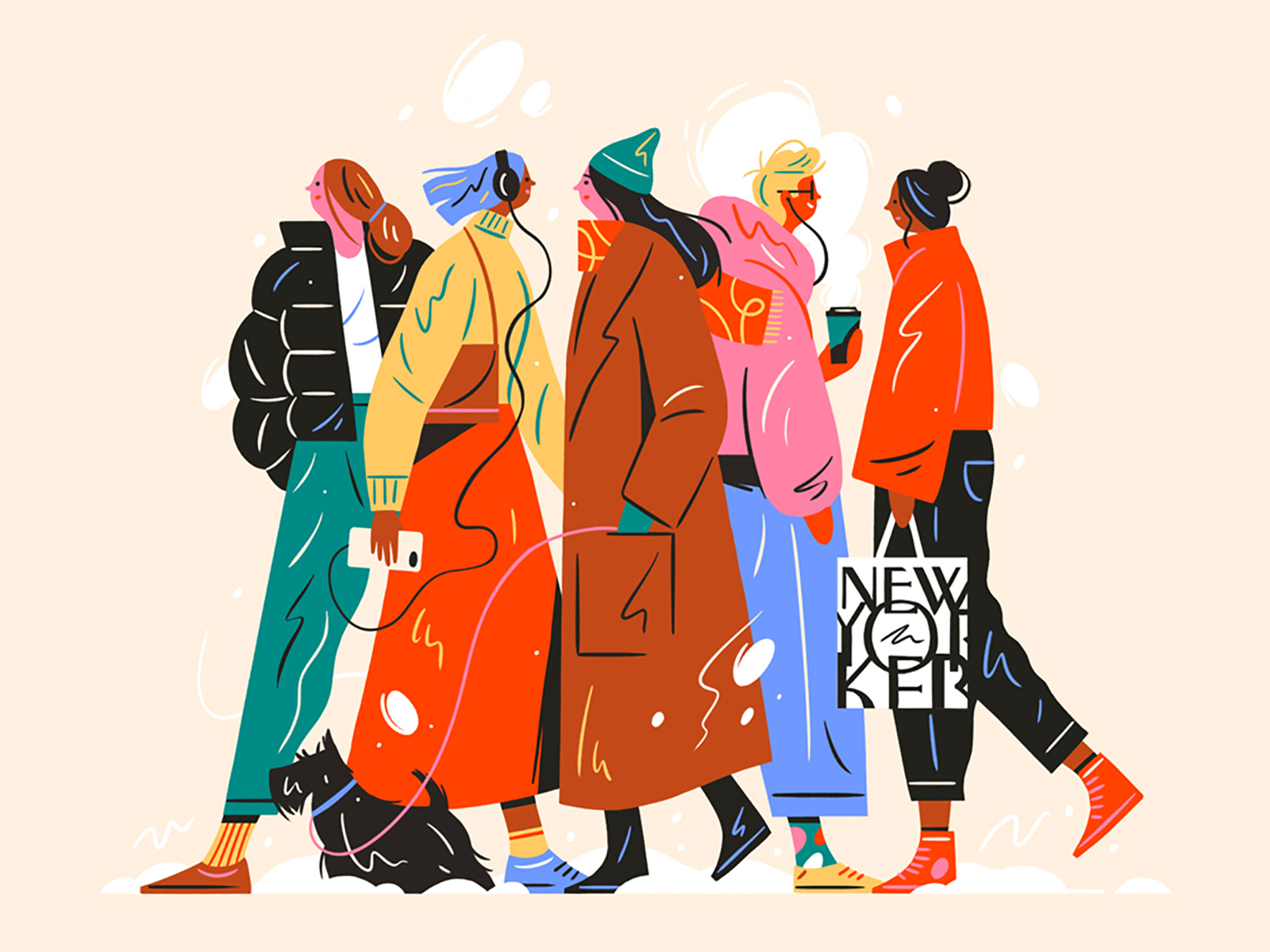 new yorkers illustration