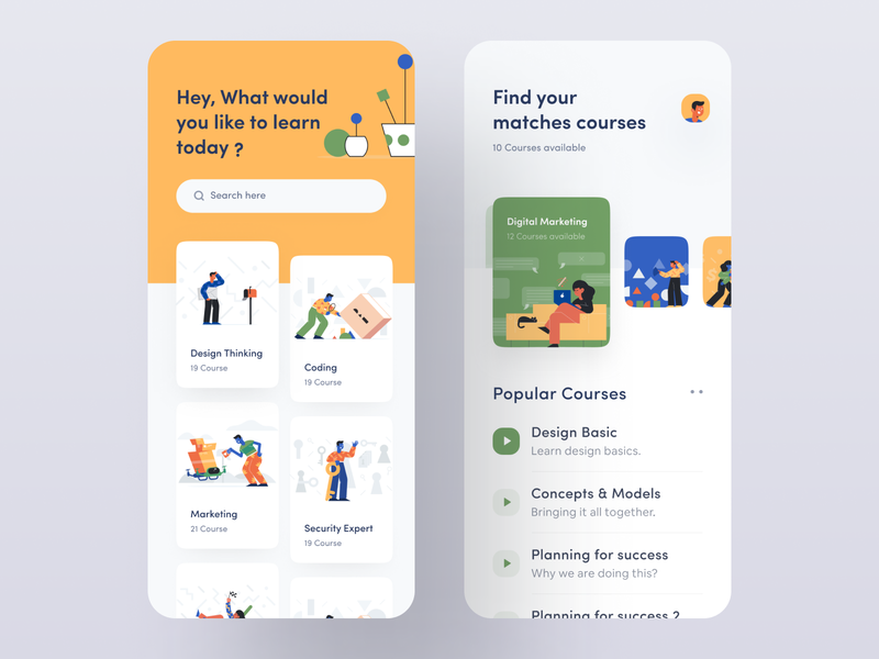 course app design