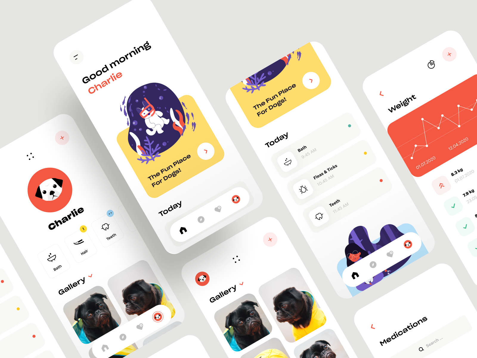 illustrations in UI