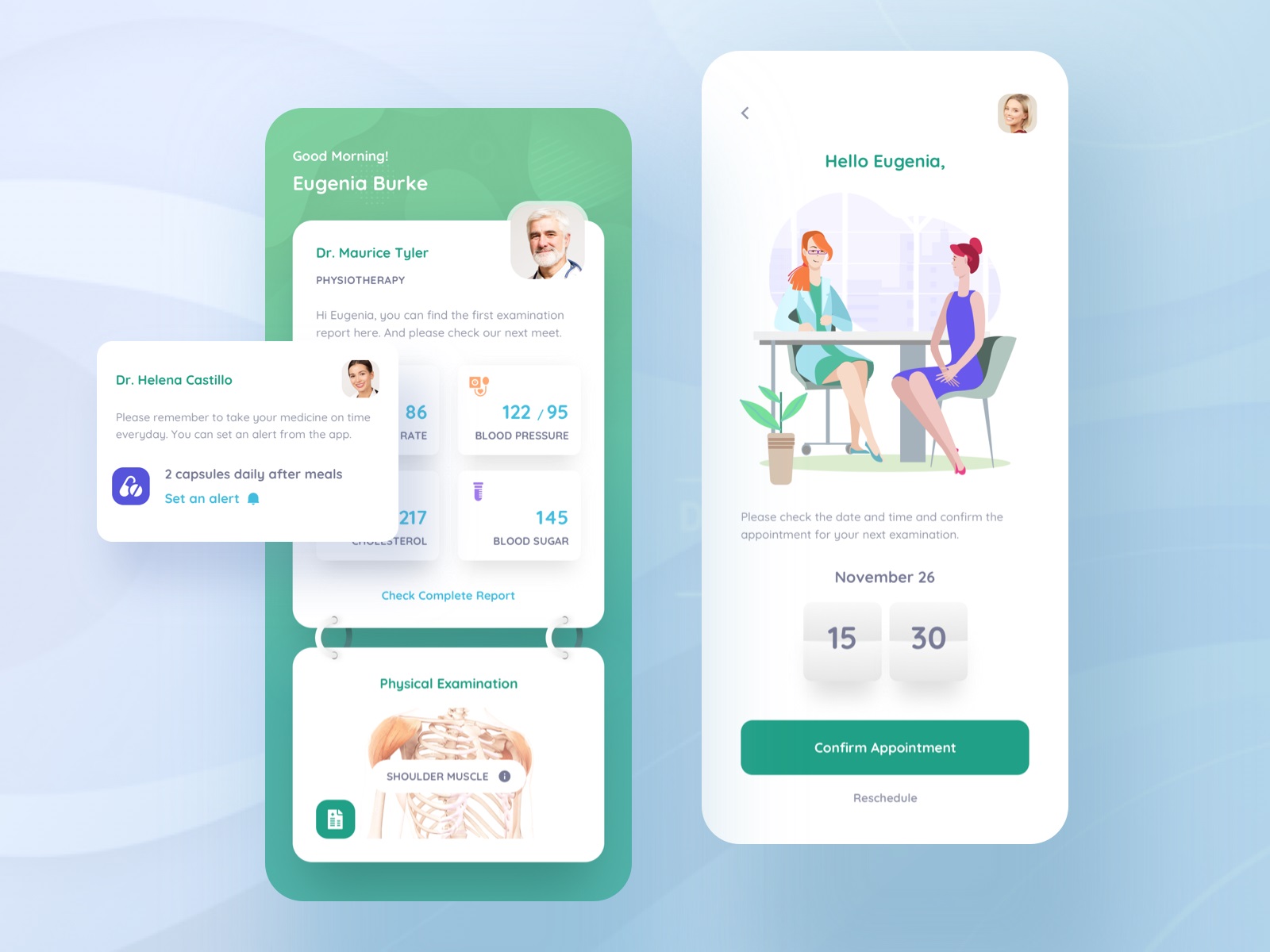 medical app concept