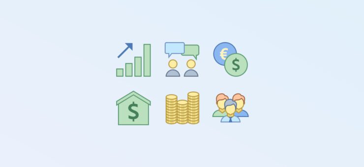 Busy Bee: Business Clipart and Icons in 24 Design Styles