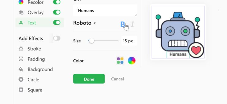 How to Customize Icon in Icons8 App: Video Tutorial