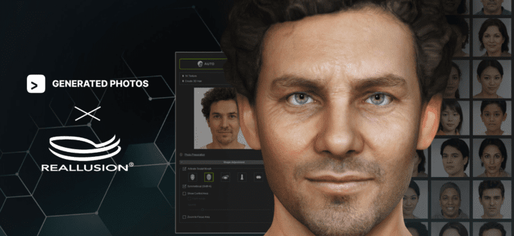 How to turn Generated Photos into 3D characters