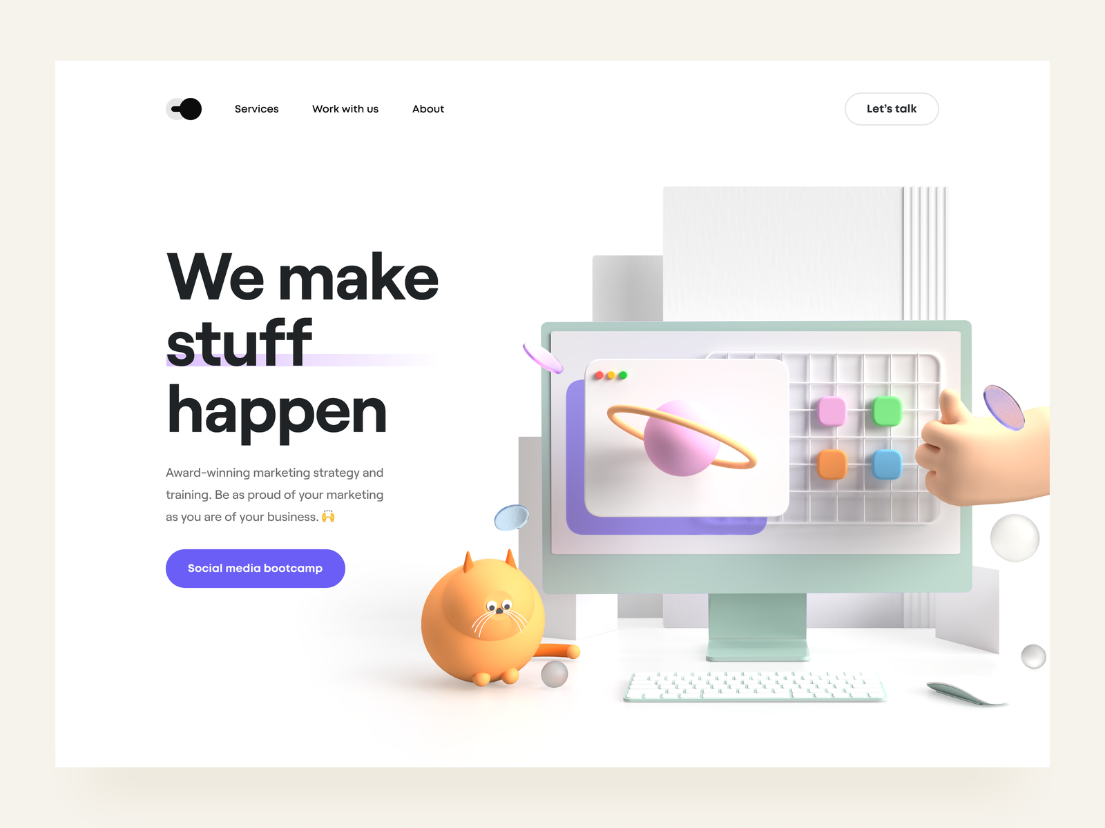 Web design inspiration: by Tran Mau Tri Tam