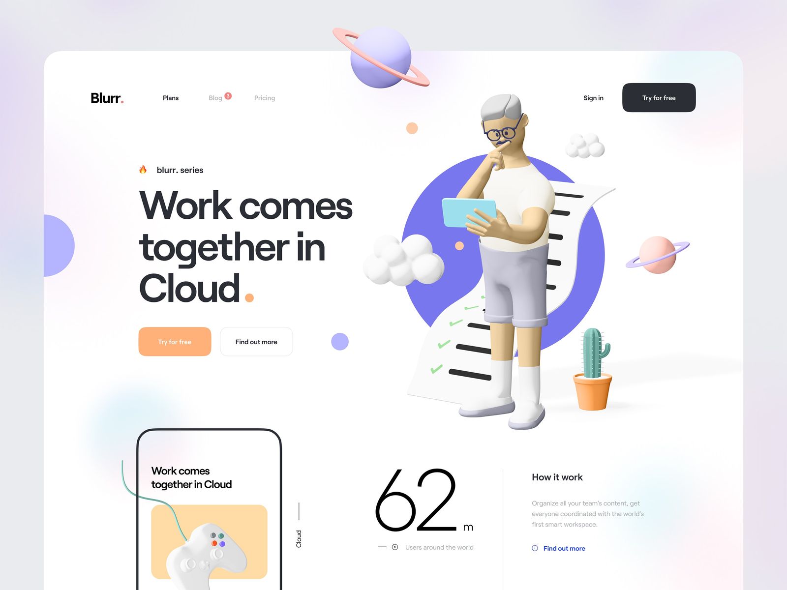 Web design inspiration: by Tran Mau Tri Tam