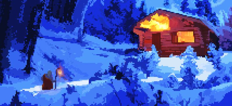 How to create a beautiful Pixel Art environment in Clip Studio Paint