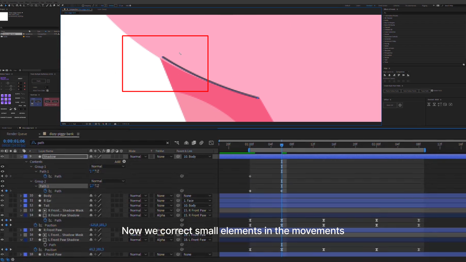 How to make an animated illustration in After Effect