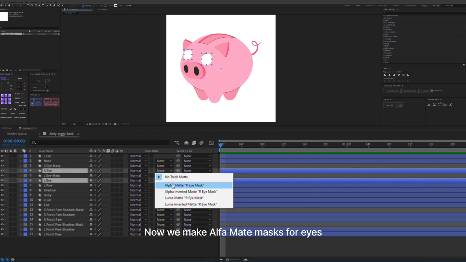 How to make an animated illustration in After Effect