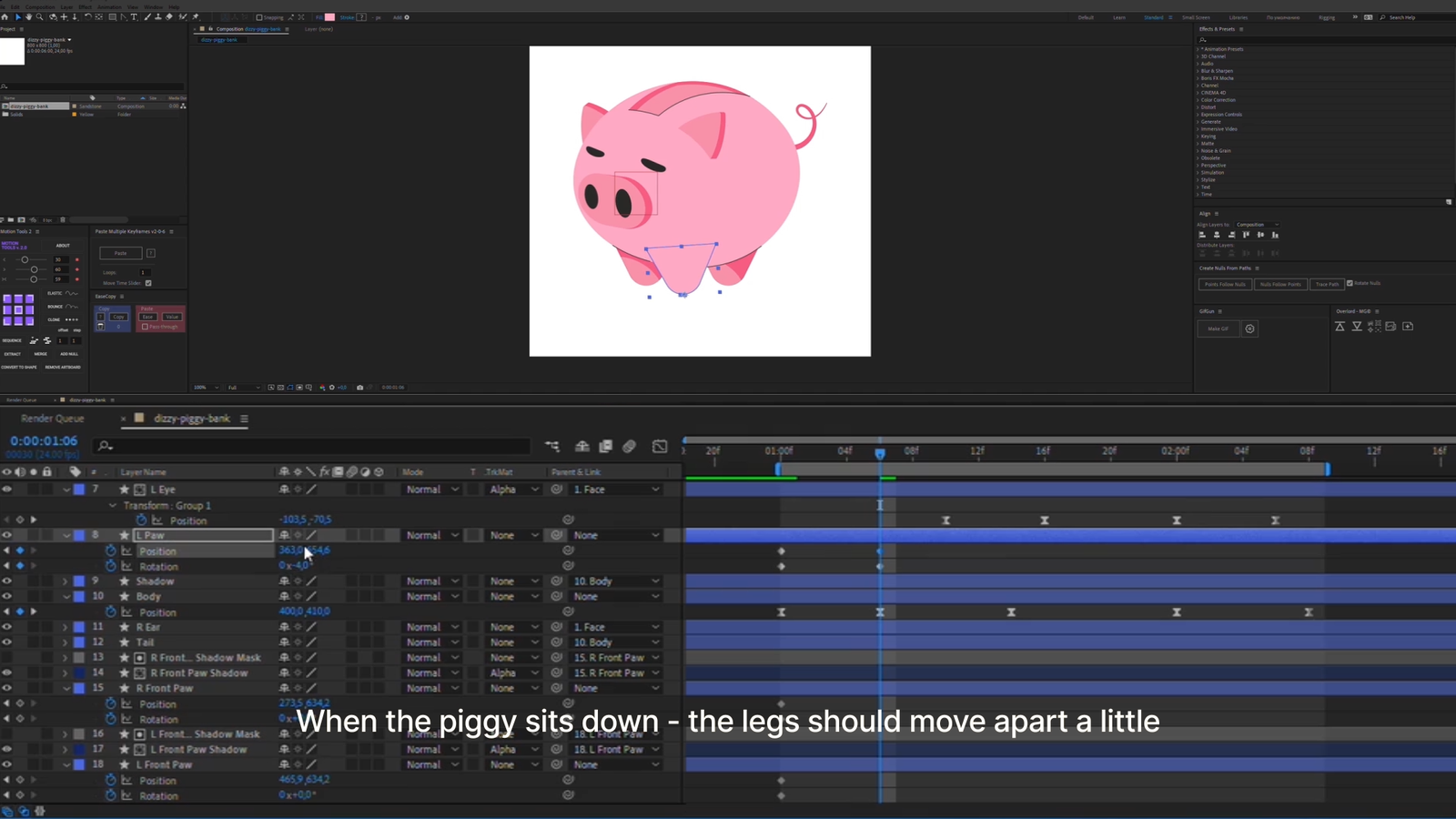 How to make an animated illustration in After Effect