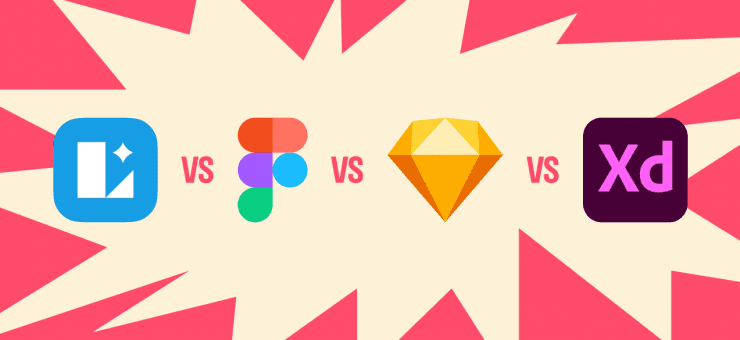 Comparing Lunacy to Figma, Sketch, and Adobe XD