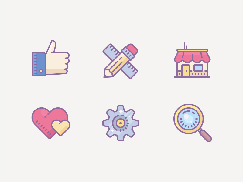 Decorative Color Icons