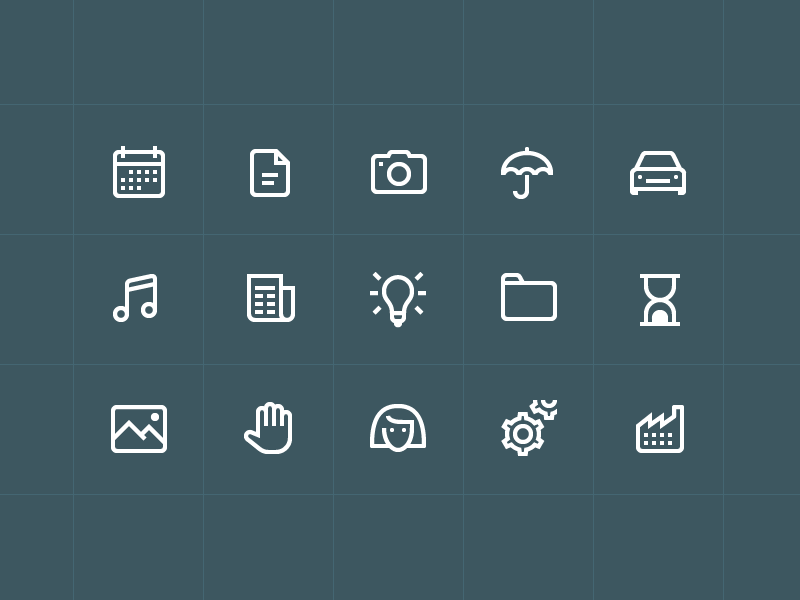 Tiny icons