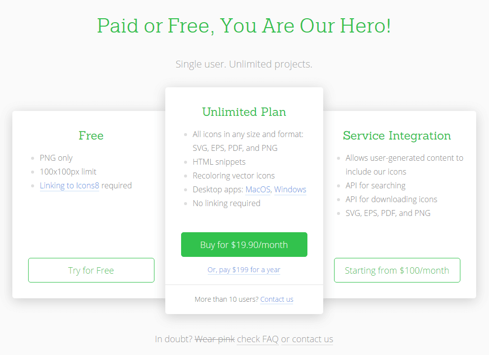 pricing icons8 ui feature