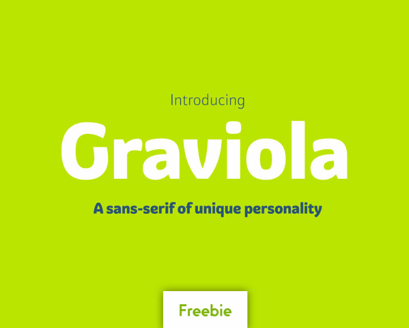 Graviola font