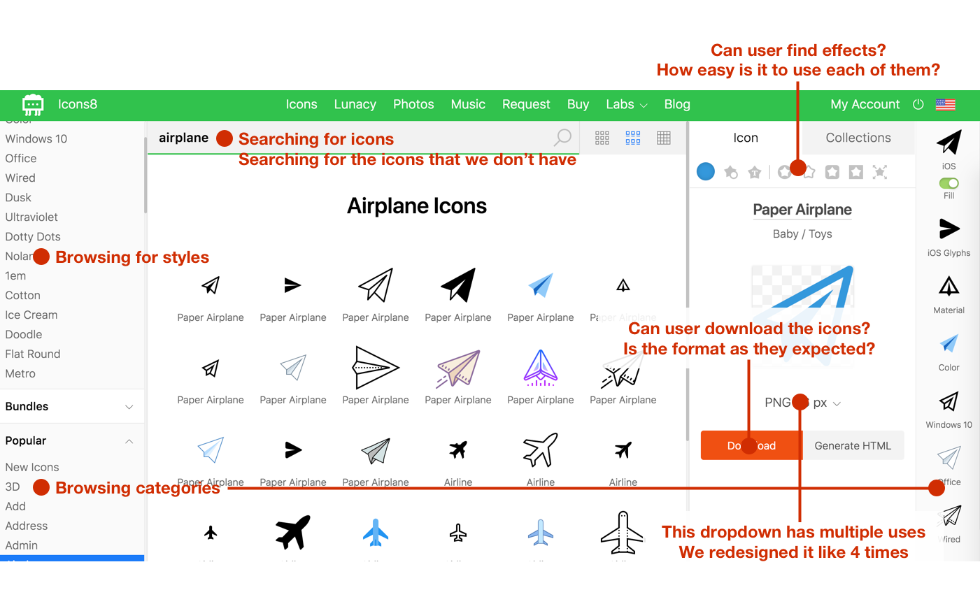 usability tests case study