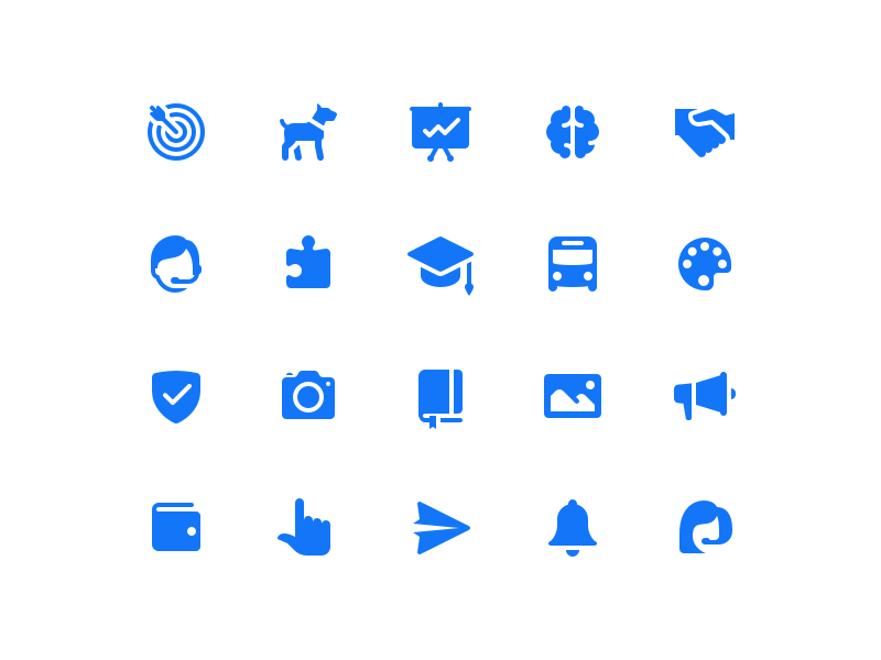 ios 11 glyph icons