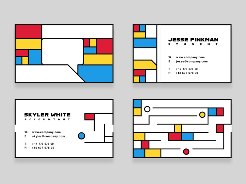 business card design