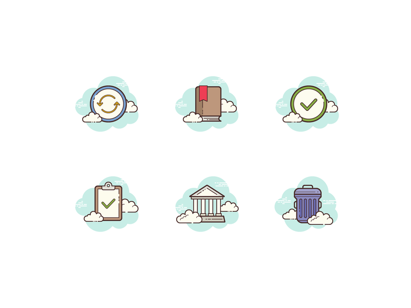 cloud icons