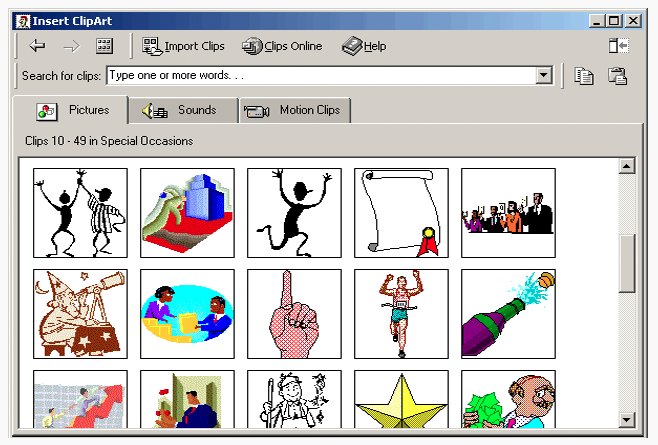 clip art gallery