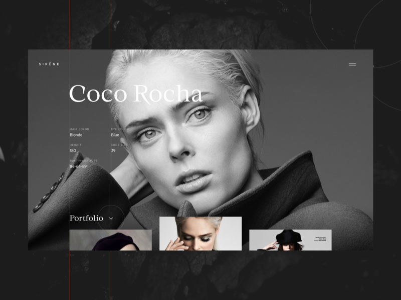 fashion portfolio website