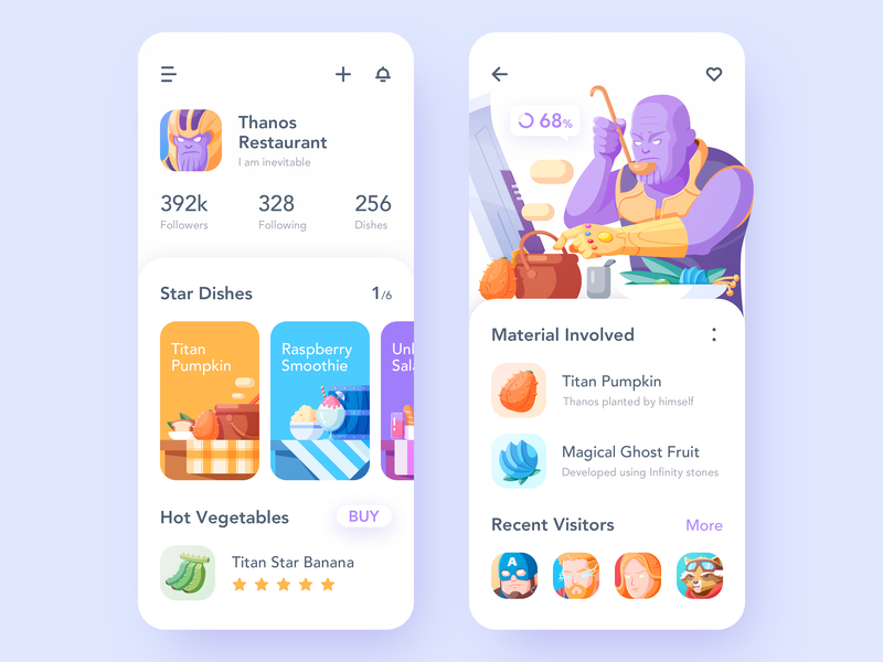 mobile ui design