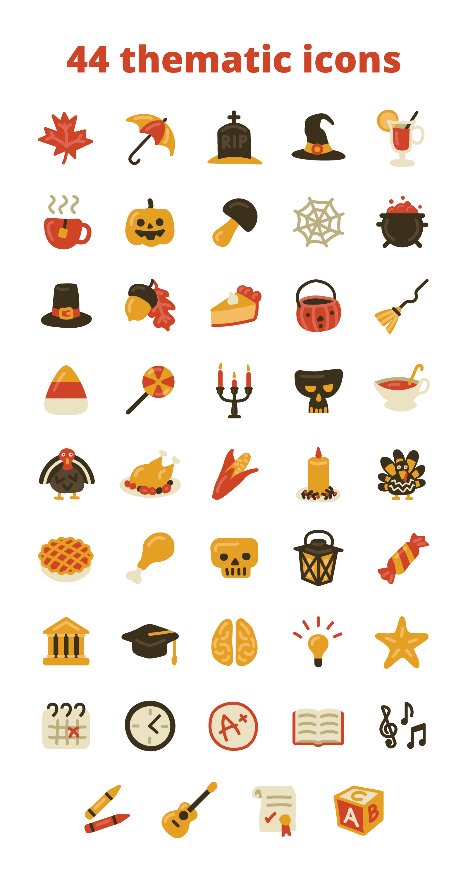 autumn icons