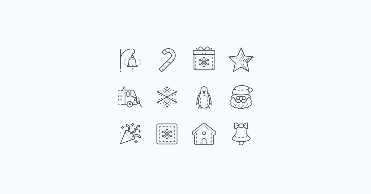 christmas clipart icons