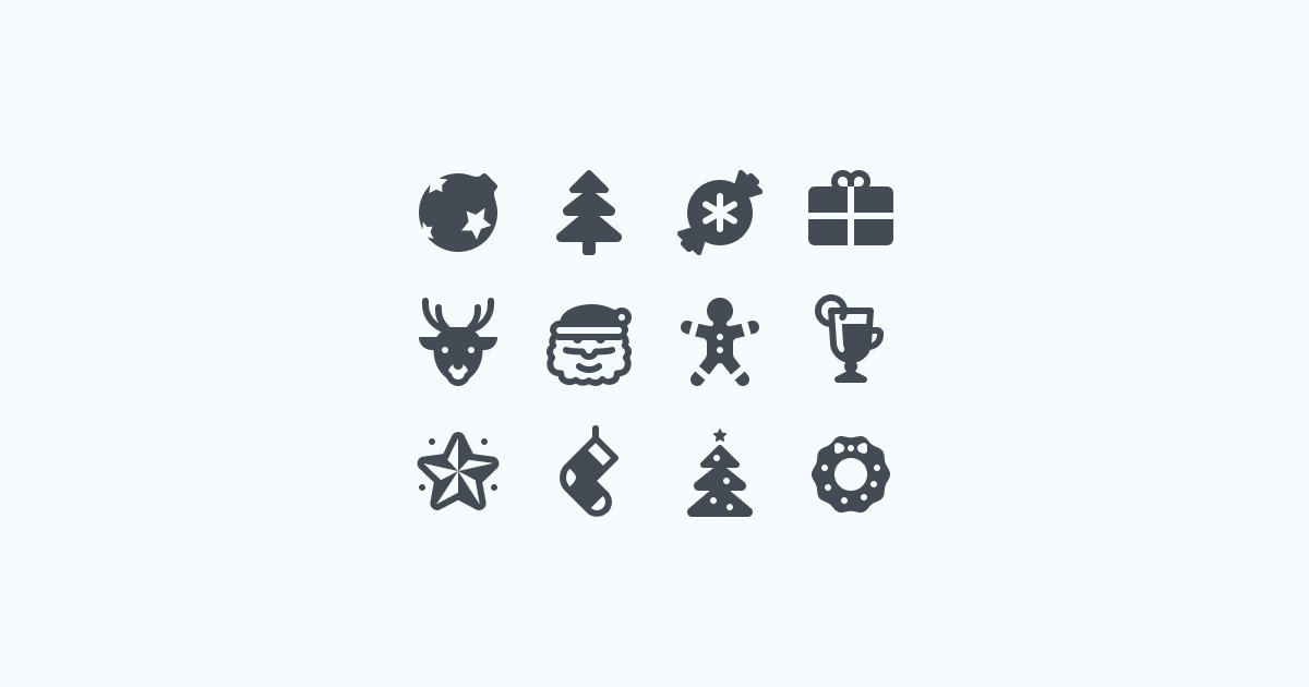 christmas clipart icons