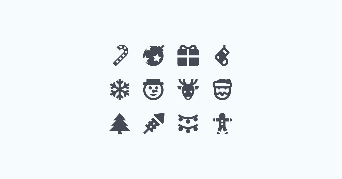 christmas clipart icons