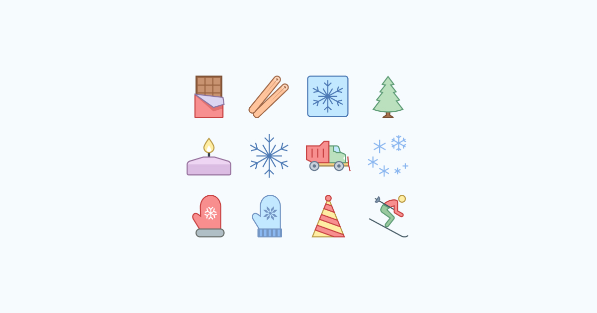 christmas clipart icons