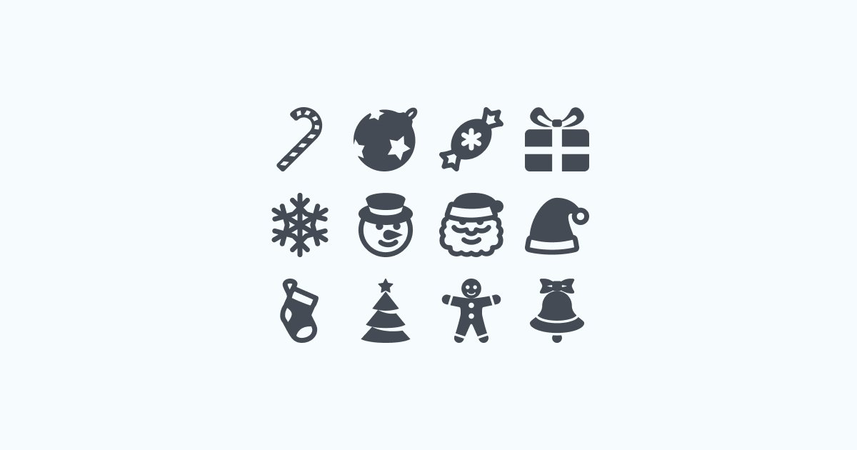 christmas clipart icons